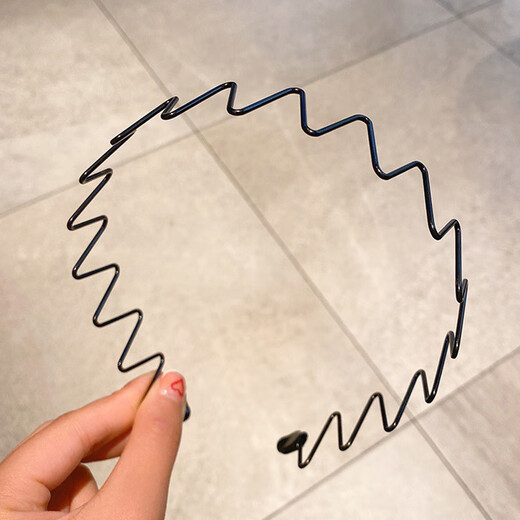 Morning color hairband men's invisible headband hair bundle 3-piece set for face washing men's hairpins broken hair organizer hairpins