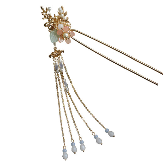 Ancient costume hairpins, tassels, step-rocking girls, super fairy-like ancient style hairpins, Hanfu headwear, ancient hairpins, accessories, secret fragrance, one pack