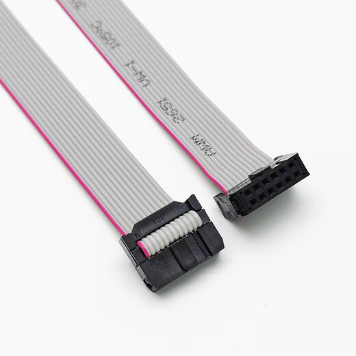 Throwing stones FC8P/10P/14P/20P/26P IDC cable, two pack, gray cable, 2.54mm pitch, 12P 10cm (two pieces)