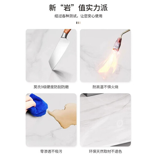 Jandi Italian light luxury slate dressing table bedroom integrated makeup mirror small solid wood dressing table high-end computer desk and stool saddle leather facing imported slate dressing table + stool 120cm dressing table