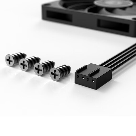 ID-COOLING Ventilador delgado de 8 cm, ventilador de chasis mate, interfaz de 4 pines, control de temperatura PWM, adecuado para ventilador modificado con radiador de computadora push-down ITX NO-8010-PWM