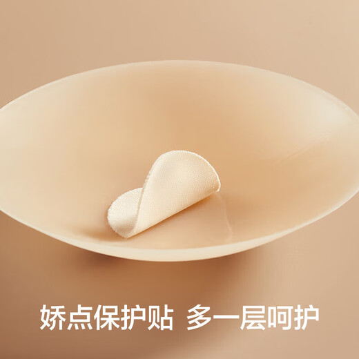 Youkeshu Liquid Foundation Milk Patch Summer 5a Antibactérienment invisible Silicone Patch mammaire pour femmes Éléments de mariage Pajamas Anti-Convex Spot Fair Skin F
