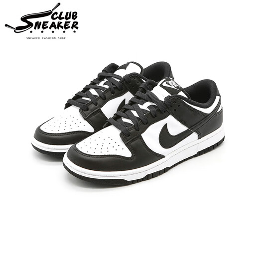耐克（NIKE）Dunk Low 黑白熊猫 男子低帮休闲运动板鞋 DD1391-100 45
