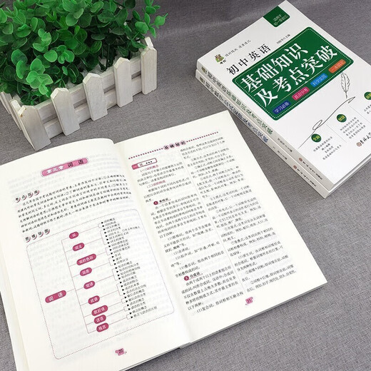[Xinhua genuine] Junior high school formula laws, basic knowledge and test points breakthroughs (full of 5 volumes) Chinese + mathematics + English + politics, history, geography + mathematics, physics and chemistry SN1697 Junior high school basic knowledge one book (full of 5 volumes)