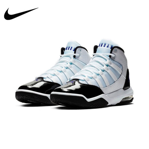 耐克（NIKE）儿童鞋男女AIR JORDAN MAX外场实战运动鞋 青少年训练比赛篮球鞋 AQ9214-121 37.5 【建议脚长23.5+厘米】