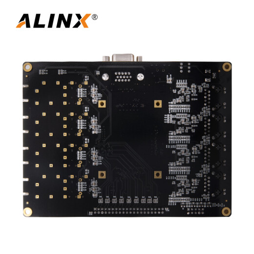 Alinx Black Gold FPGA Development Board Xilinx A7 Artix7 7200 7100 Multicanal Gigabit Ethernet Fiber óptica Fibra Video Transmisión Intercambio de datos XC7A200T 100T Ax7201 PAQUETE AN9767