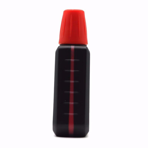 Zhuoda -Drucköl 7011 Rücken Tinte Drucköl Spezialdrucköl für Rücken Tinte Drucköl Dichtung Tinte Drucköl Spezialdrucköl Auffüllung rot 1 Flasche
