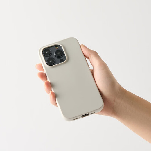 无印良品 MUJI 再生TPU手机壳iphone15/plus/pro/pro max 苹果 多巴胺 iphone15 pro max 灰白色