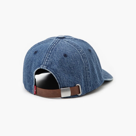 Levi's【商场同款】李维斯男士美式刺绣时尚棒球帽D7589-0002 牛仔蓝 均码 OS