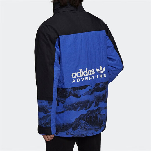 Adidas Clover New Men's Windproof Comfortable Warm Sports Zipper Hooded Down Jacket FL1418 H13578 S