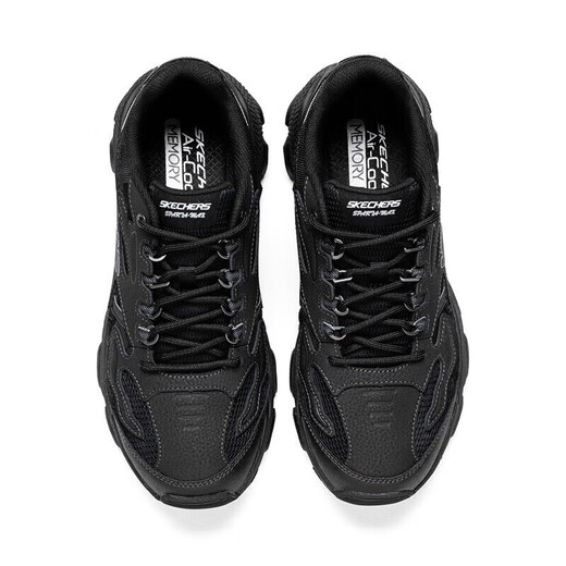 Skechers men's shoes autumn thick sole heightening dad shoes retro sports shoes comfortable soft sole outdoor casual shoes 237121