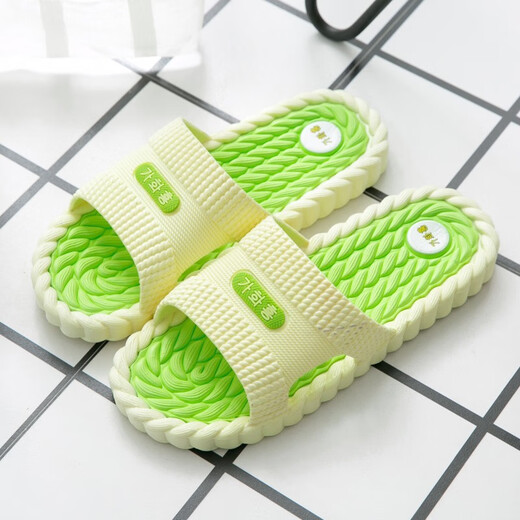 Guapos 2020 nuevas zapatillas nuevas para hombres contra el baño de interior de la casa de la casa de la casa del hogar pareja de masajes al aire libre para hombres naranja negra 9859 40 (40-41)