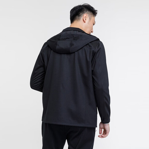 
Rosie O Men's Clothing [wool/black hooded jacket] Same as 24 Spring and Autumn Official Casual Jacket Jacket Black 2XL (54)