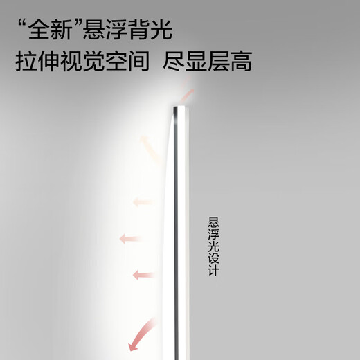 OPPLE ceiling lamp LED dimming large wattage large size modern simple living room lighting package 1 package installation