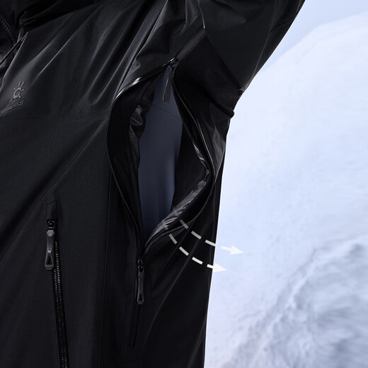 KAILAS Aspen Hardshell-Daunenjacke Herren 700-Puff Gänsedaunen warme antistatische FLT3L wasserdichte Jacke Herbst und Winter