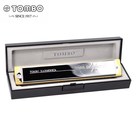 Tongbao Tombo Harmonica Japanisch importiert Gong 24-Loch-Polyphonische C-Melodie 6624s Leistungsstufe General 24-Loch-C-Melodie