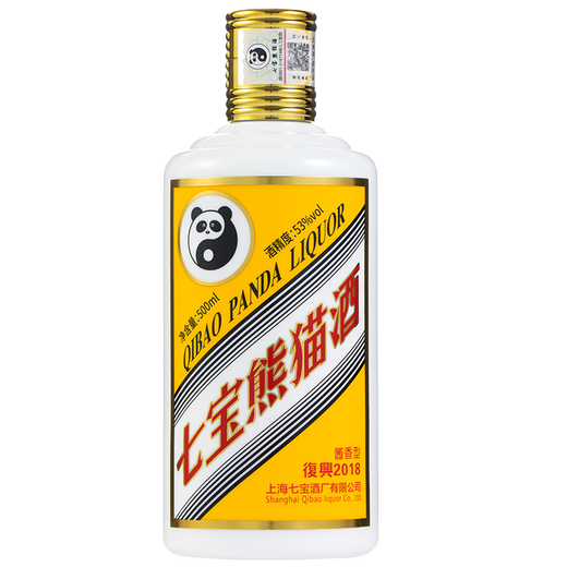 Qibao Panda 53 Saucengeschmack 500 ml*6 Flaschen Flaggschiff-Modell Full Box