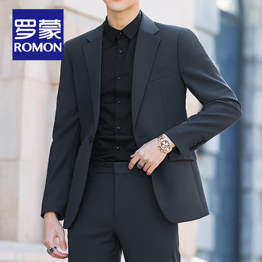 Romon (Romon) beau petit costume haut de gamme pour hommes en printemps et automne.