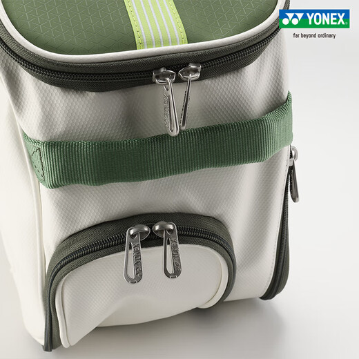 YONEX Yonex badminton bag yy national team men's and women's competition training single shoulder independent shoe compartment large capacity BA02331 white moss green national team large portable bag