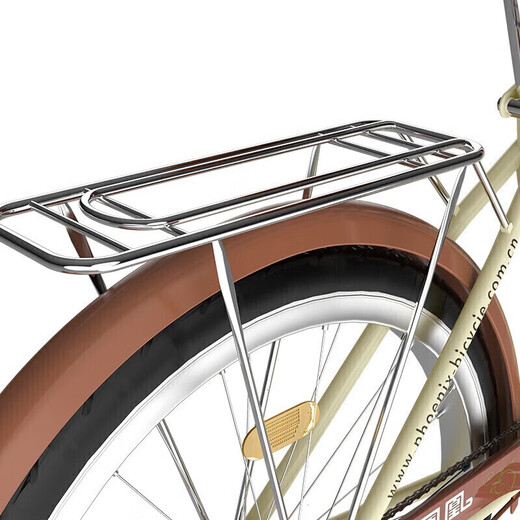 Phoenix (Phoenix) bicycle adult unisex universal urban commuter bicycle female ballet 24 inches beige