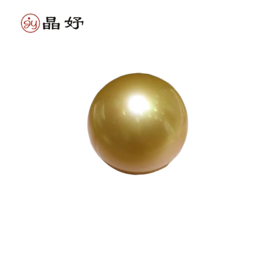 Anmi Love Natural Seawater Pearl South Sea Gold Bead Single Bead Golden Pearl Bare Bead Custom Model Gold 14-15mm