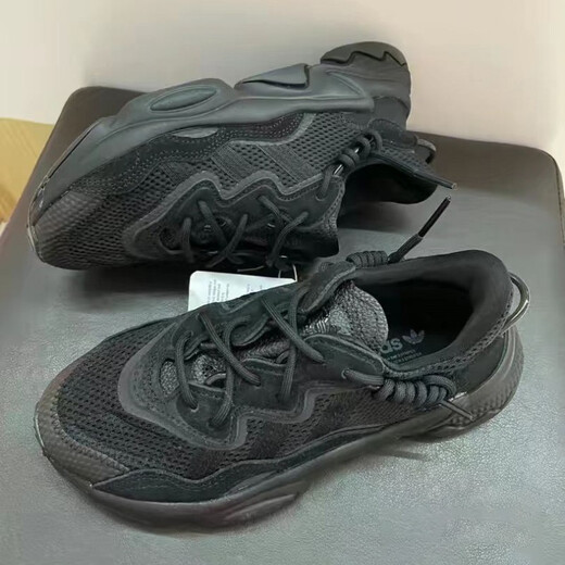 adidas [Extrêmement expédition] adidas Clover ozweego papa chaussures hommes et femmes chaussures de course décontractées rétro ee6999 noir 40