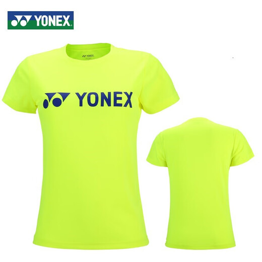 YONEX尤尼克斯羽毛球服短袖运动T恤速干衣服yy团购队服 115179 多色 品蓝女款215179-683 L