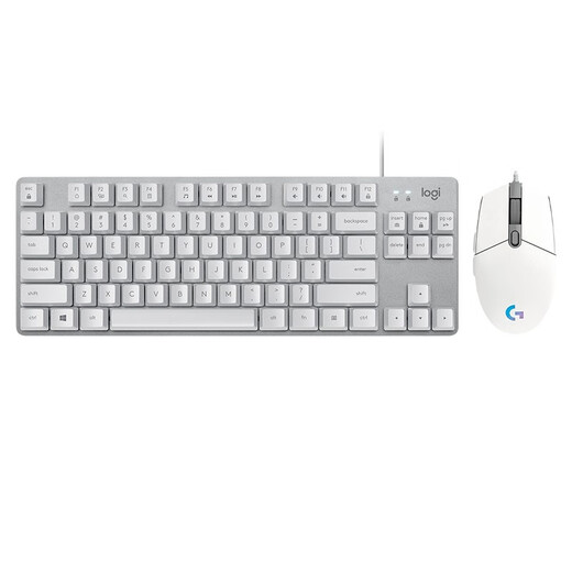 Logitech K835+G102 Wire E-Sport-Gaming-Tastatur der zweiten Generation und Maus-Set 84-Key-TTC-Achse Mechanische Tastatur-Makro-Programmierung Gaming Maus-Set K835 Blue Achse-Matcha Green+G102 Purpur
