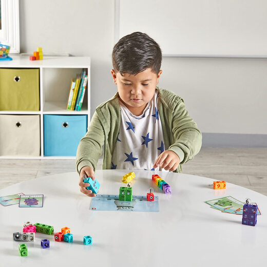 数学启蒙积木 30种早教活动 趣味学数 幼儿益智玩具