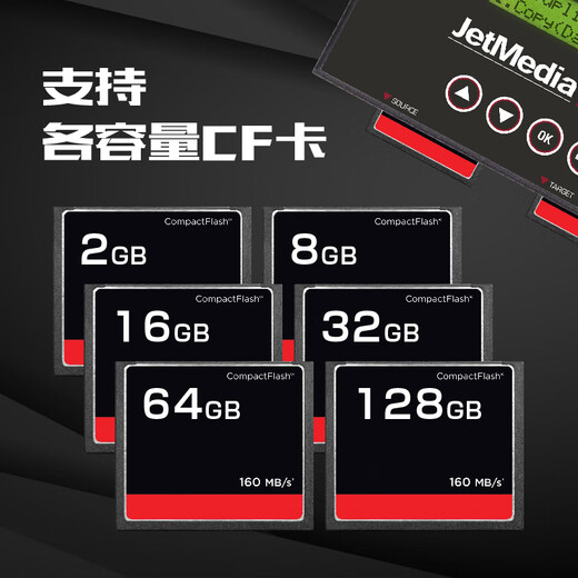 捷美原創DF01GL工控系统CF卡CFast卡拷贝机底层镜像备份机SN序列号读取机 镜像版CF卡复制机