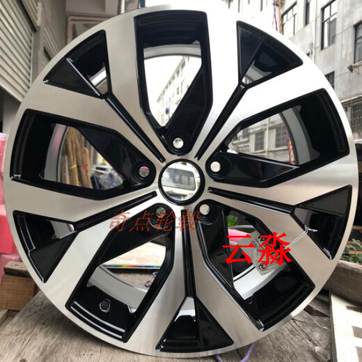 Jiyang adapts to 16/17/18/inch wheels Passa CC Volkswagen Sagitar Golf Magotan Lingdu Supai Aluminum Cool 19-inch 1429 Gun Gray