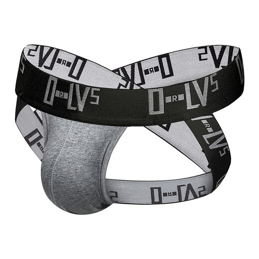 Ai Ruru Sexy Doble Doble Doble Doble de Ai Tinterías cruzadas de hombres Gay Gay Thong's Sexy Adulto para adultos Black L Black L