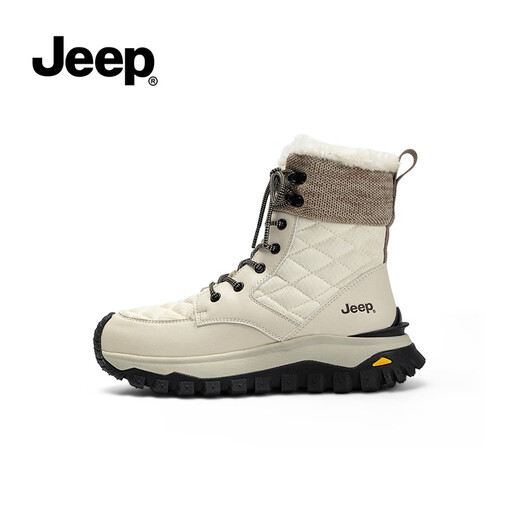 Bottes de neige en jeep 2025 Nouvelle hiver d'hiver épaissie des bottes Martin chaudes épaisses semelles antidérapantes