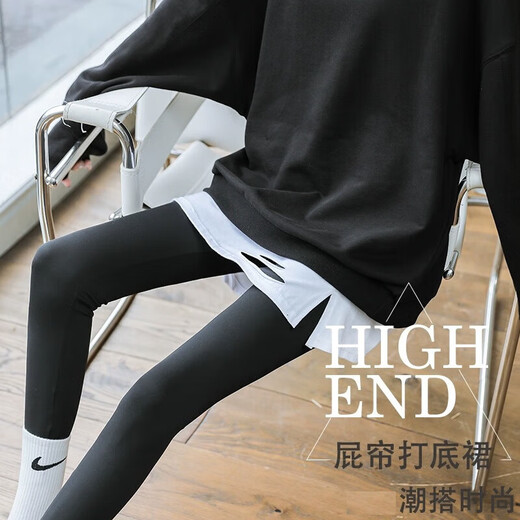 Mingyuegui Small Butt Curtain T-shirt Sweatshirt Bottoming Artifact for Autumn and Winter Holidays Two-piece Butt Covering Skirt for Women White Butt Curtain (2 Pack) Hole Style L/One Size (Recommended 80-130 Jin Jin is equal to 0.5 kg)