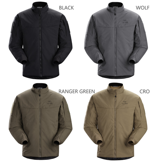 ARC TERYX LEAF COLD WX LT Hoody Tactical Weatherproof Warmth Breathable Thickened Cotton Jacket Crocodile Color (GEN2) CRO S