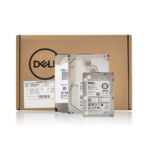 Dell (DELL) server workstation hard drive SAS/SATA/600G/900G/2T/4T/8T/12T/16T/20T enterprise-class NAS data storage disk array 2.4T 10K SAS 2.5 inches brand new boxed