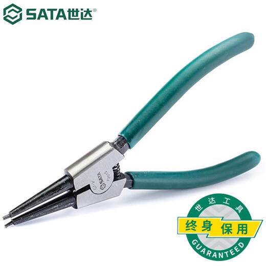 SATA 72012 German style straight circlip pliers for shafts 7
