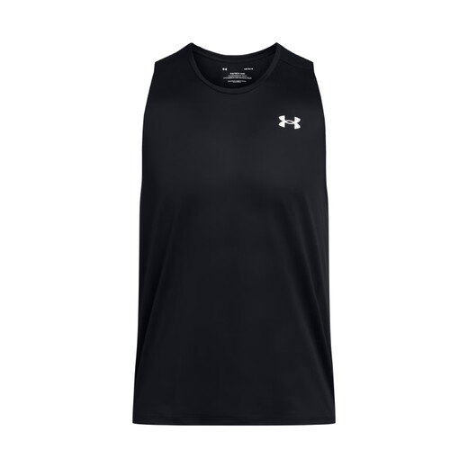 Under Armor (UNDERARMOUR) Spring and Summer Tech Men's Training Sports Vest 1382795 Black 001 2XL