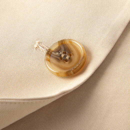 Mai Meng MM Mai Meng Autumn and Winter Fashion Commuting Suit Business Wear Beige Blazer Top Women 5992110681 Beige S