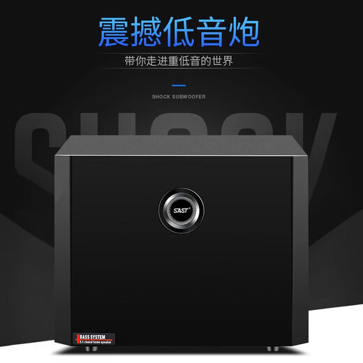 先科（SAST）吸顶式8.1家庭影院音响套装电视机家用客厅吊顶音箱3d环绕立体声嵌入式重低音功放套装蓝牙KTV 4.1（丝膜高音音响4个+低音炮+5.1功放机）