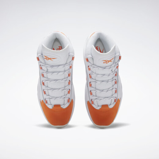 
Reebok men and women QUESTION MID orange toe retro sports practical basketball shoes HR1049 42.5