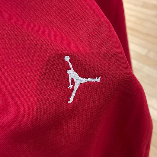 Nike (Nike) Sweatshirt Herren Spring 2025 New Jordan Sportswear French Terry Pullover lässig runde Hals Pullover FQ1865-687 Red M