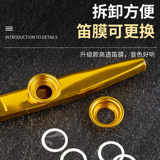 
LNGA LANDGRE Kazudi Metal Guitar Ukulele Accompaniment Unpopular Small Musical Instruments Simple Gold (Give a full set of gifts) Tooth Protective Glacier Silver (Give a good gift with lanyard)