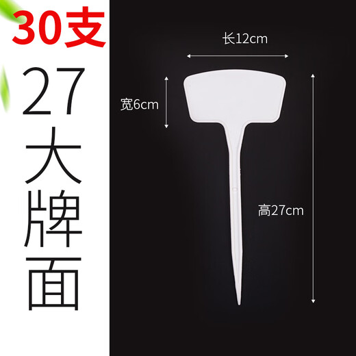 Yong Huan Noodle Gardening Ground Sign Writing Plant Label Experimental Plug Ground Sign Succulent Label Signage Ground Plug Sign 100 Small Noodles 20cm Red