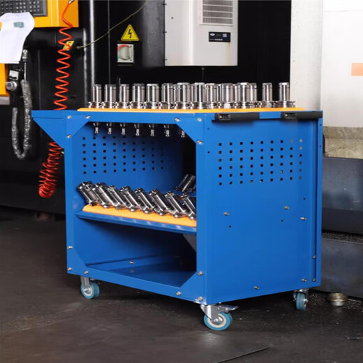 Lishi CNC tool car bt40 CNC computer gong bt30 tool handle placement trolley bt50 machining center tool holder C6 inclined sleeve BT40 puts 40 pieces