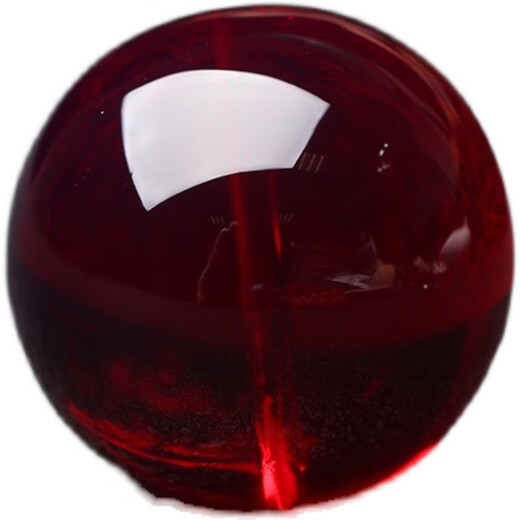 Shiyin Natural 7A Water Purified Blood Amber Loose Beads Single Beads Raw Stone Amber Beeswax Bracelet Buddha Beads Multi-Bear Bracelet DIY Accessories 7A Grade Selected 18mm/Single Bead