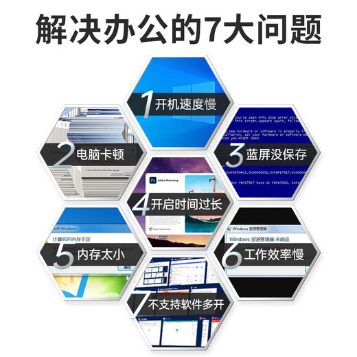 MSI AMD Ryzen R5 5600GT/R7 5700X commercial office game home online class design rendering editing DIY assembly computer complete host desktop complete set single host configuration four R7 5700X丨16G丨1TB solid state