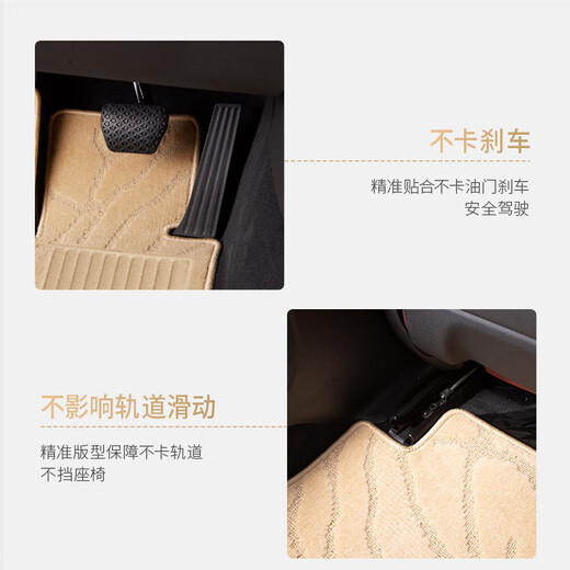 Yizhifei is suitable for Buick GL8 Luzun Fathead Fish 25S 28T car foot mat onshore business class 652T653T velvet carpet Advanced gray GL8 trunk mat [Remarks for model and year]