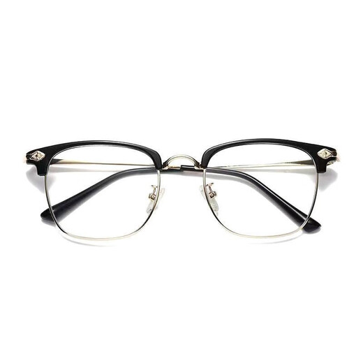 Tofu reading glasses, male and female automatic zoom 100-500 degrees Top ten rankings of anti-blue light reading glasses 50-60 years old, black and gold frame automatic adjustment degree
