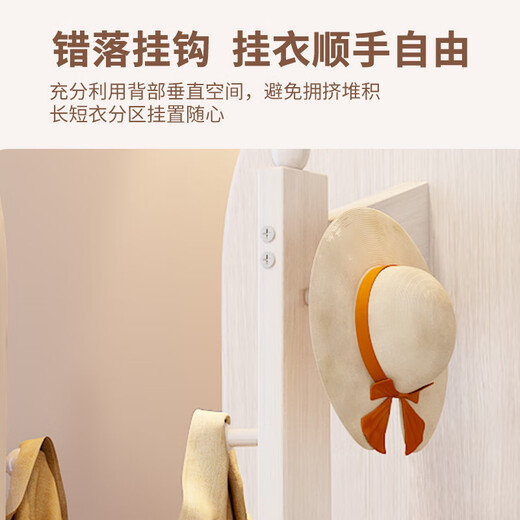驰百伦穿衣镜家用全身镜卧室可旋转落地镜子多功能置物一体试衣镜